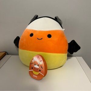 Delie Candy Corn Bat Squishmallow 2022 8” Halloween Plush Toy Cute